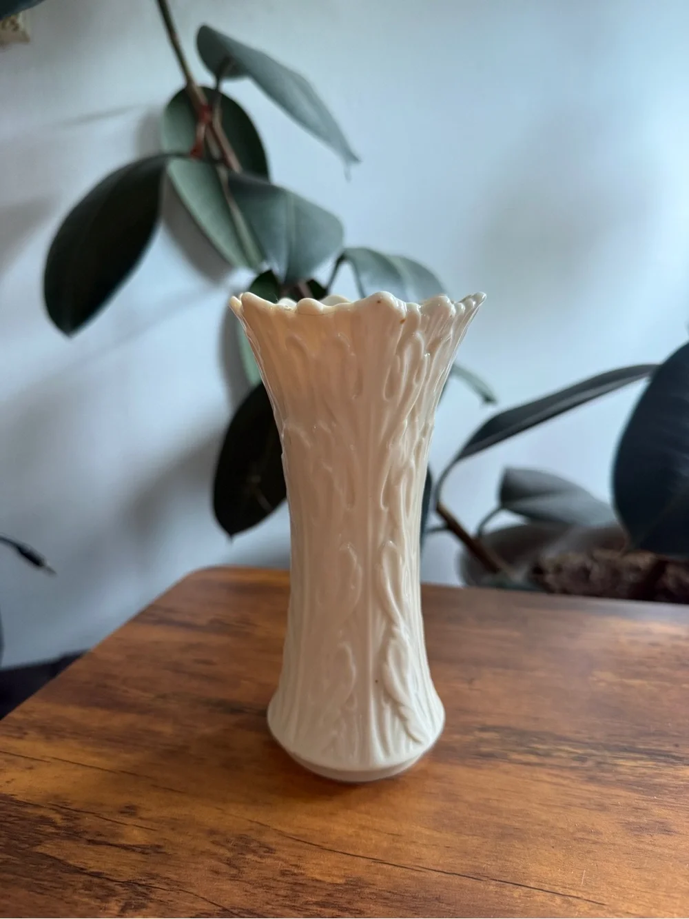 LENOX Cream Ceramic Textured Bud Vase - Home Accents